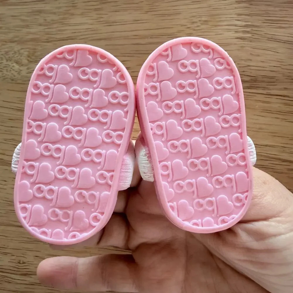 Lot of 3 pairs baby doll shoes slippers boots girl accessories babydoll American